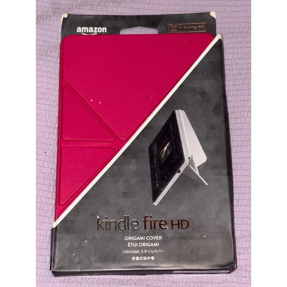 NEW Amazon Kindle Fire‎ HD Origami Cover, Red